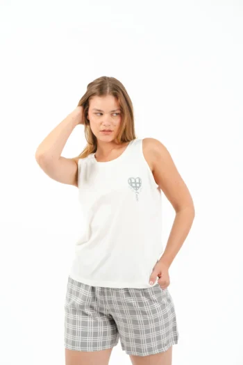 printed shorts pyjama set - Image 2
