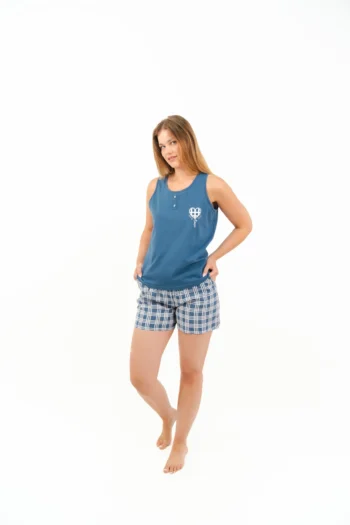 printed shorts pyjama set