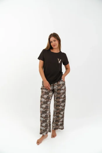 floral pyjama pants set
