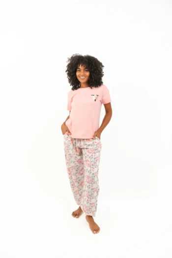 floral pyjama pants set